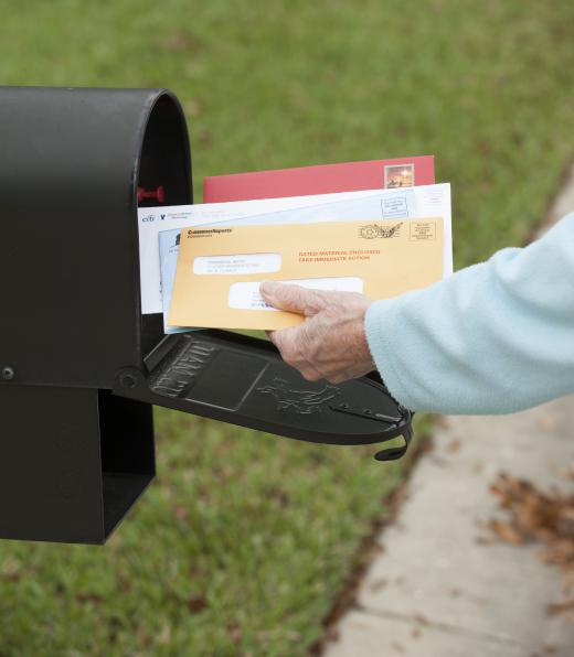 Census forms are typically mailed out.