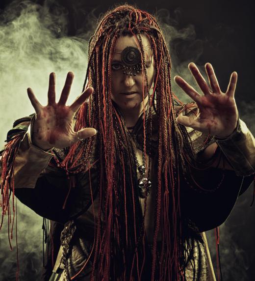 The role of witch doctor was often passed down from one generation to another.