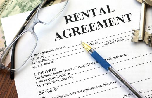 A rental agreement generally spells out the responsibilities of a landlord.