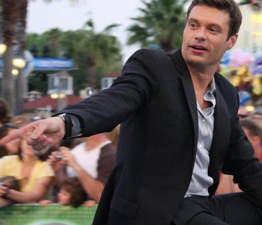Ryan Seacrest may be seen as being metrosexual.