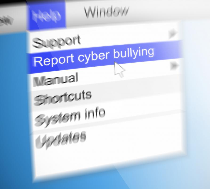 Incidents of cyber bullying should be reported to the appropriate authority.